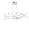 Dweled Divergence 44in LED Chandelier in Chrome PD-609 - alternate 1